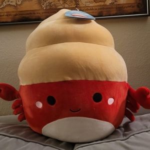 Brand New With Tag 16" Indie the Hermit Crab Squishmallow